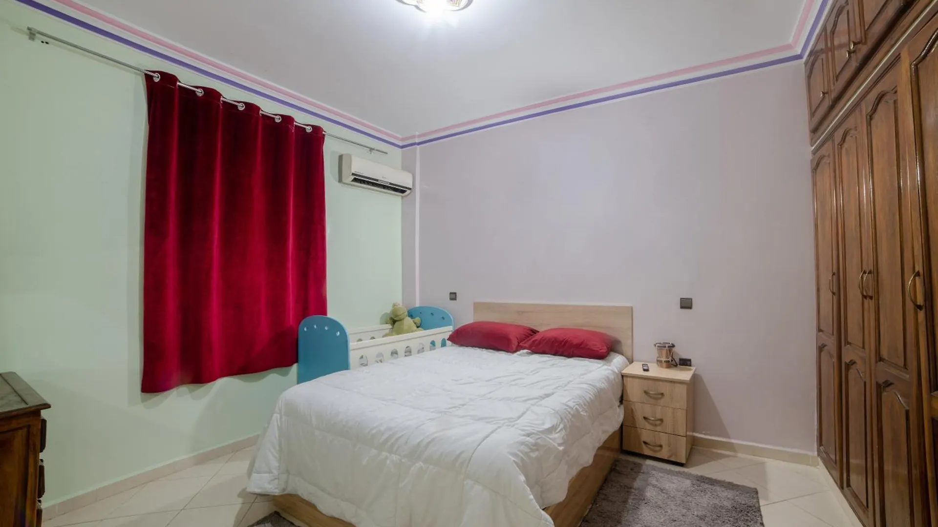 Family Apartment In Marrakech 3 Bedrooms & Balcony With View Marrakesz Maroko